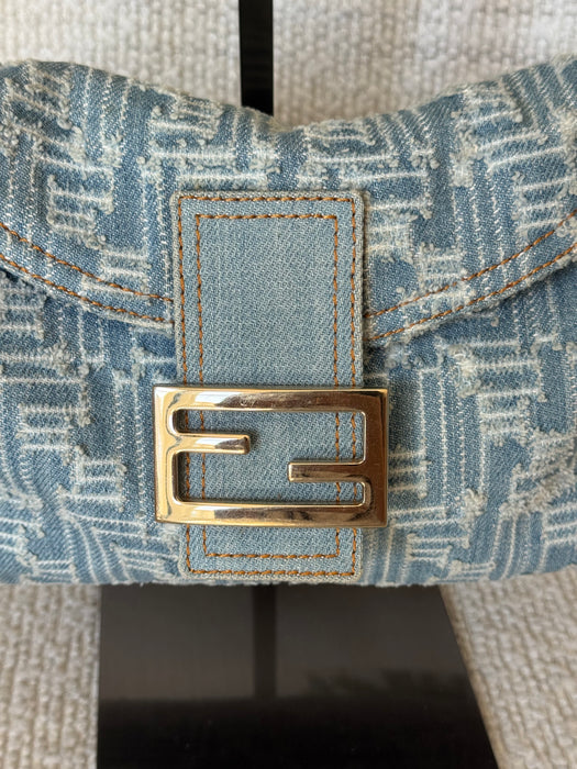 Fendi Denim Mama Baguette