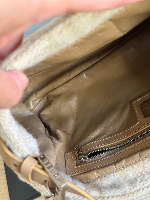 Fendi Tonal FF Buckle Baguette
