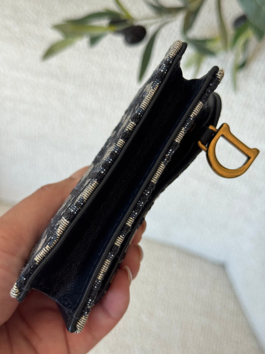 Dior Saddle Card Wallet