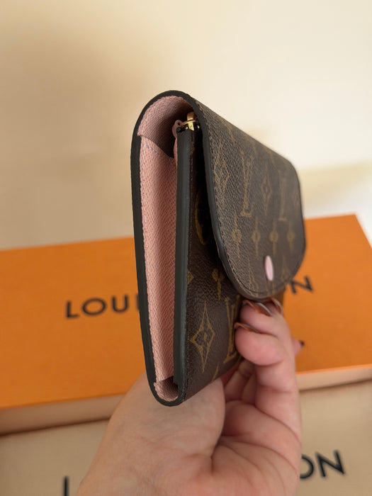 Louis Vuitton Emilie Pink Wallet - NEW