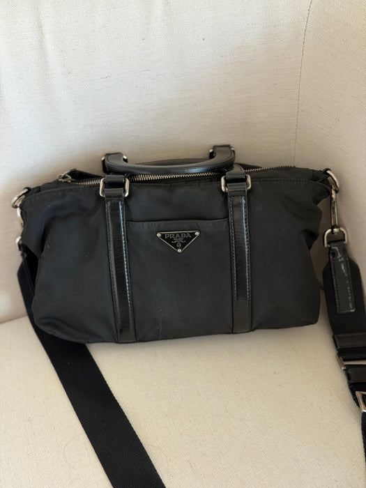Prada Tesutto Boston Crossbody