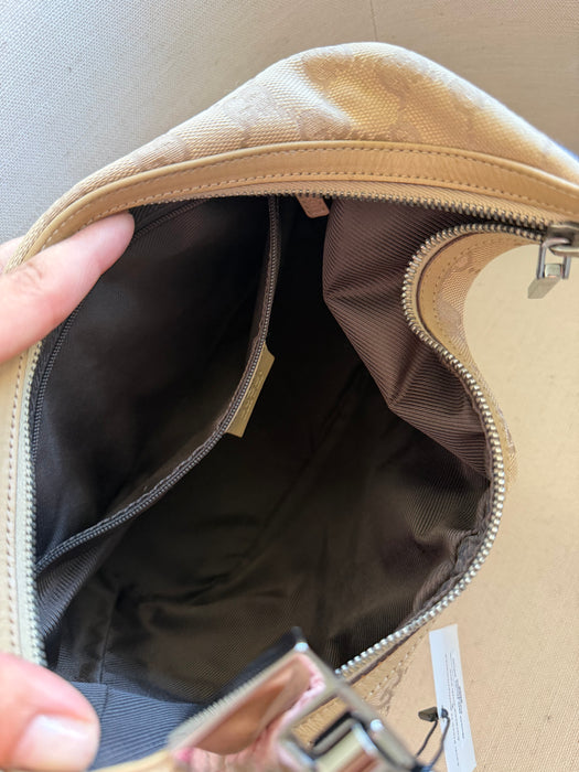 Gucci Beige GG Hobo