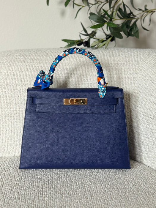 Hermes Kelly 28 in Epsom  (Full Set)
