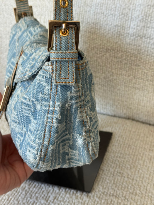 Fendi Denim Mama Baguette