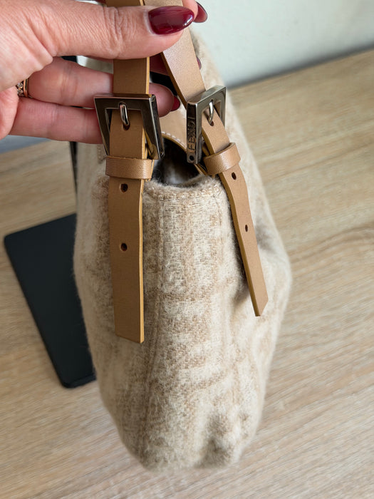 Fendi Tonal FF Buckle Baguette