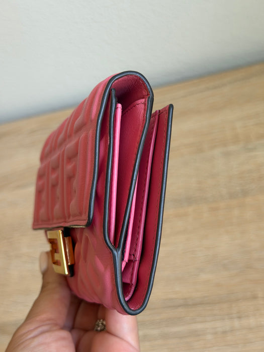 Fendi Nappa Compact Wallet