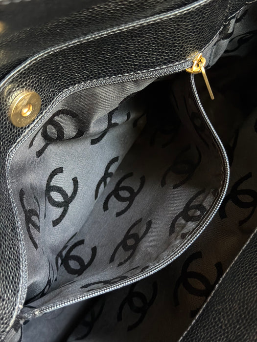 Chanel CC stitch tote
