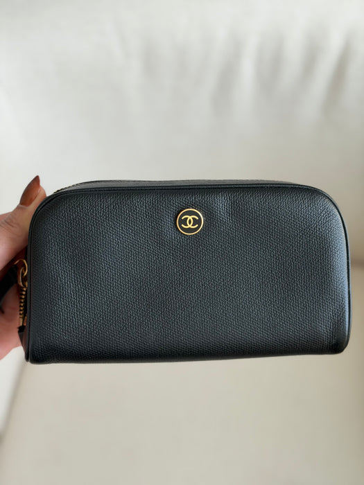 Chanel Coco Button Pouch