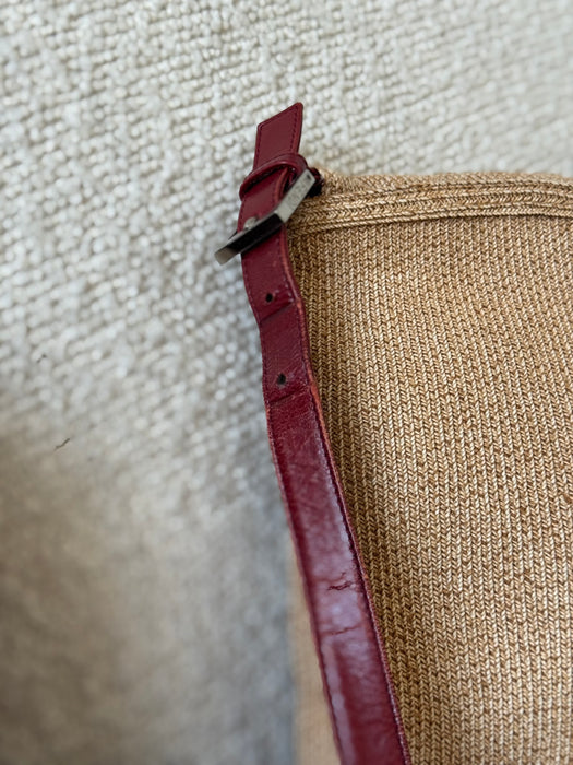 Fendi Mama Baguette Rare Raffia