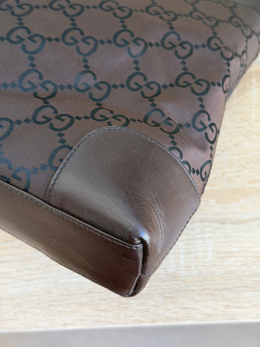 Gucci Choclate Brown GG Shoulder