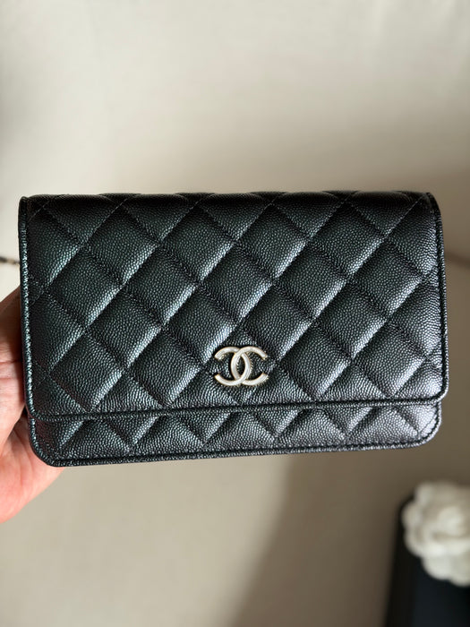 Chanel Wallet On Chain Iridescent caviar
