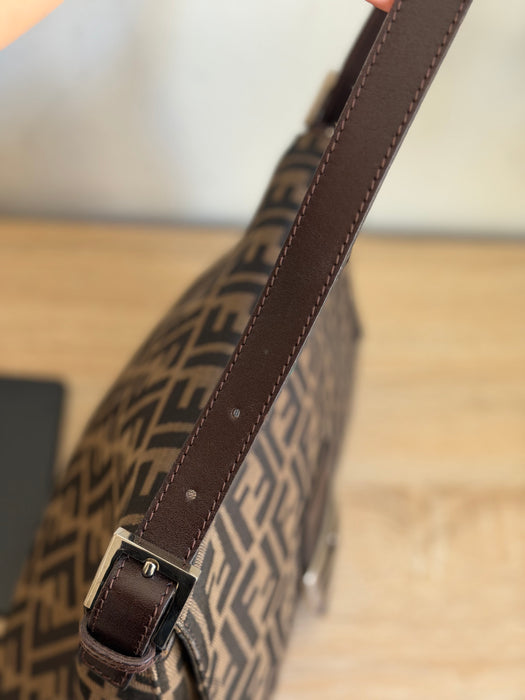 Fendi Zucca Baguette SHW