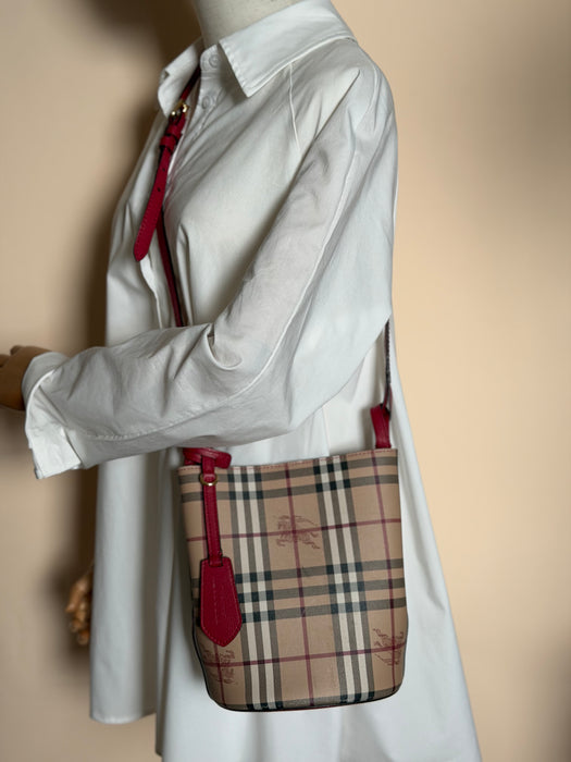 Burberry Haymarket Check Bucket