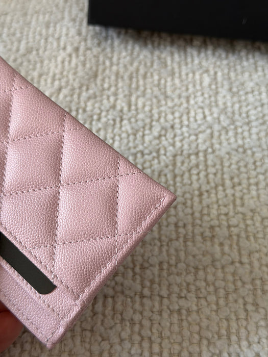 Chanel CC Caviar Card Holder: Full set