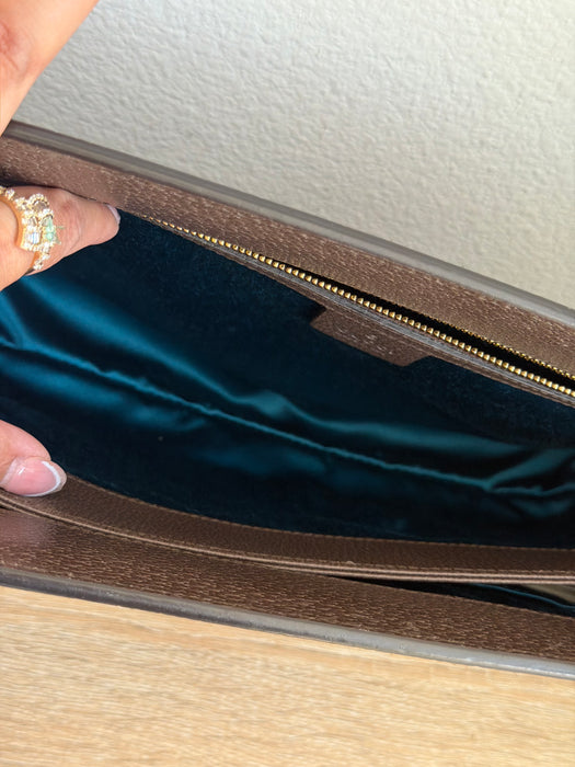 Gucci GG Renew Supreme Clutch Chain Shoulder