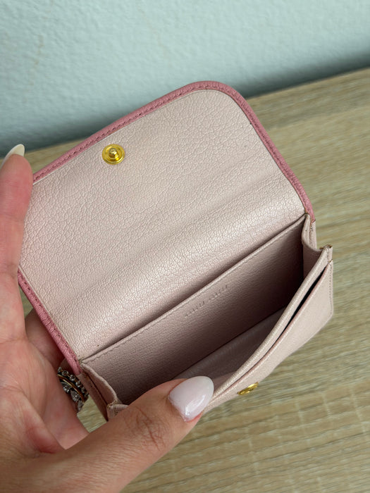 Miu Miu Ribbon Motif Madra Card Case