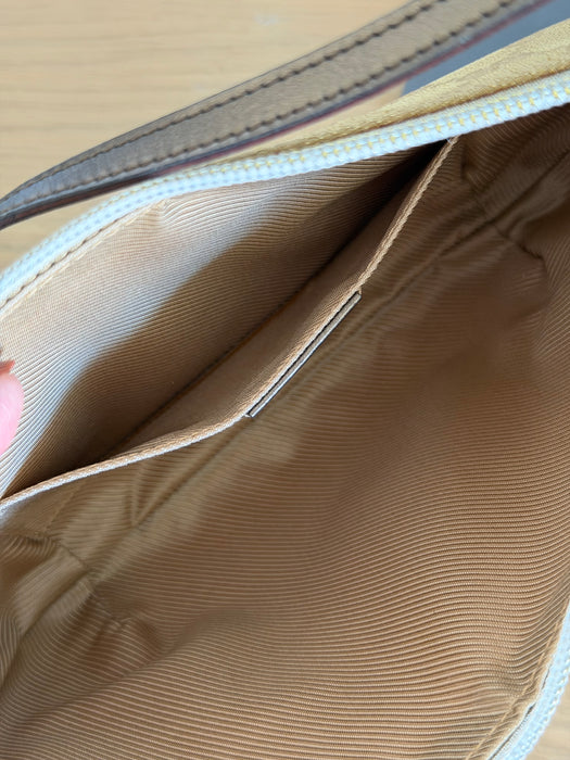 Gucci Gold Halfmoon Pochette