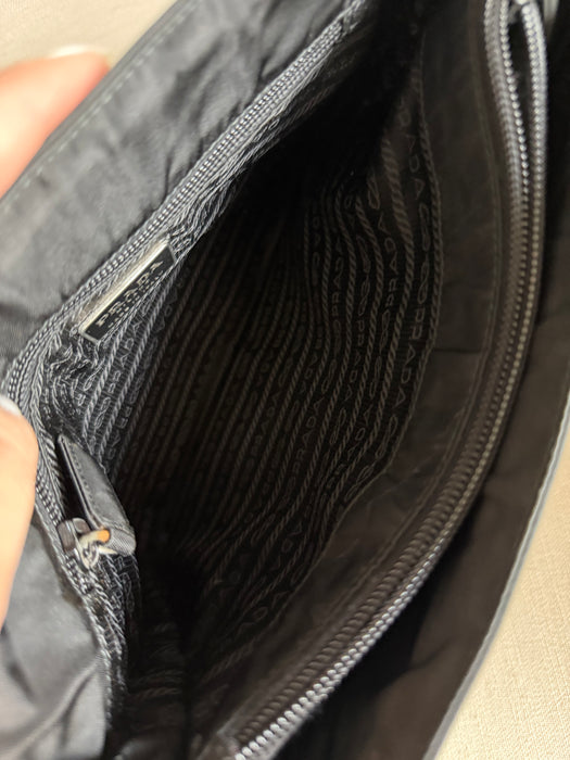 Prada Tessuto Nylon City Shoulder Bag