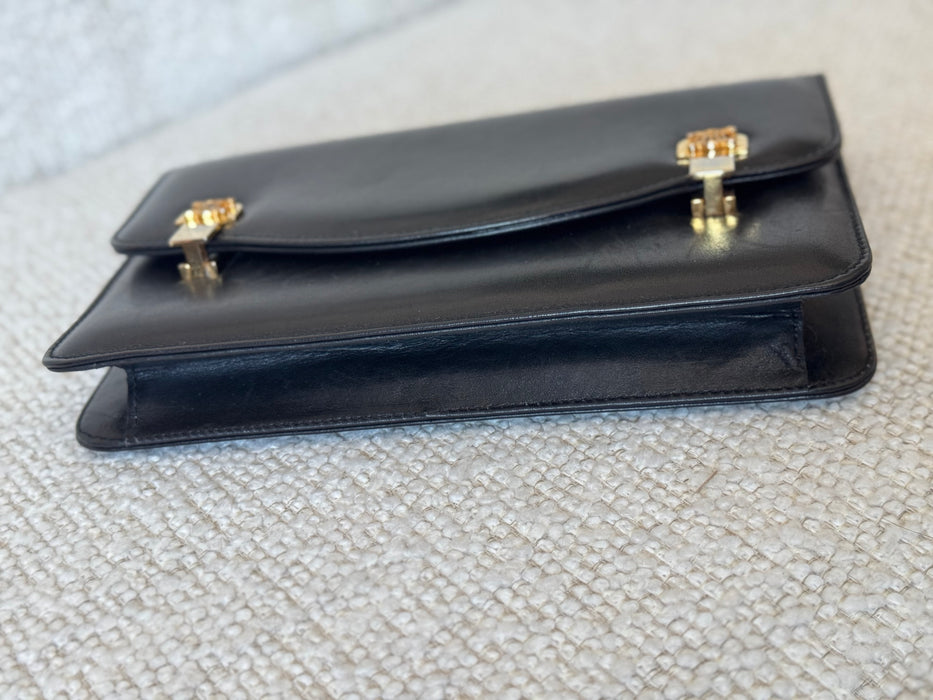 Celine Triomphe Double Lock Crossbody