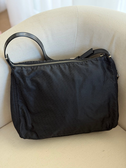 Fendi Zucchino Mama Baguette Nylon