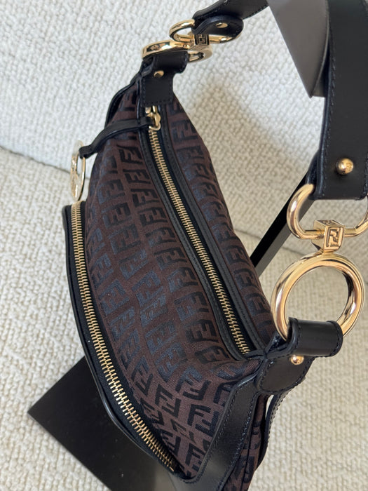 Fendi Zucchino Cuoio Chef Pocket Shoulder