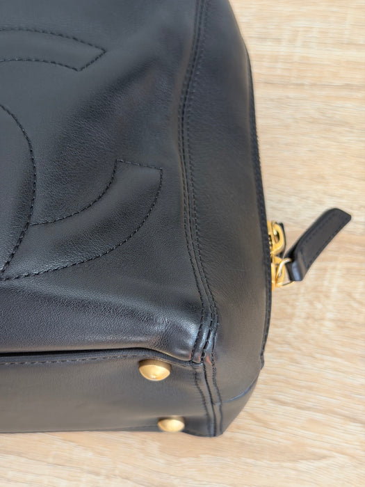 Chanel Triple Cocomark Boston Shoulder