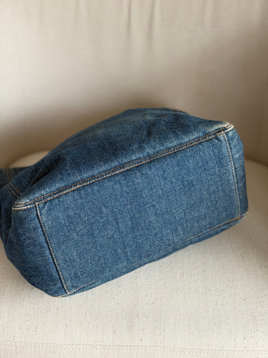 Chanel Cocomark Denim Tote