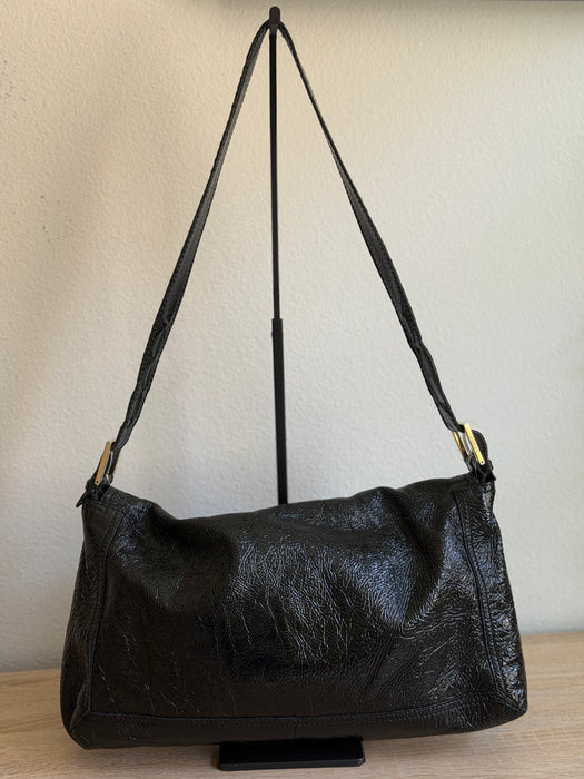 Fendi Maxi Patent Baguette
