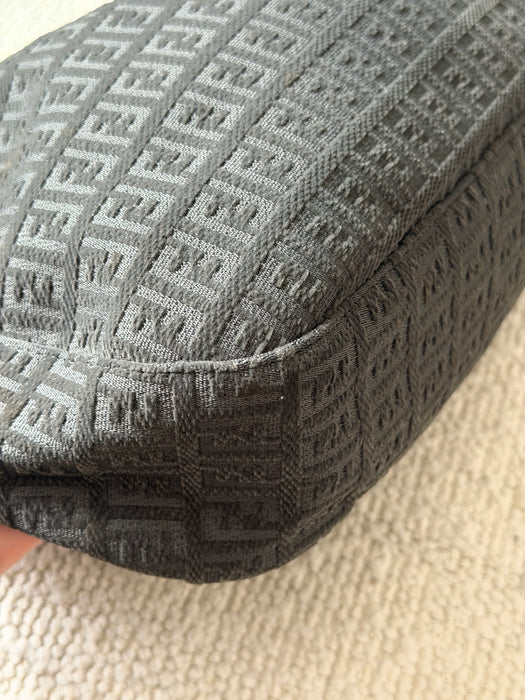 Fendi Zucchino Hobo Baguette