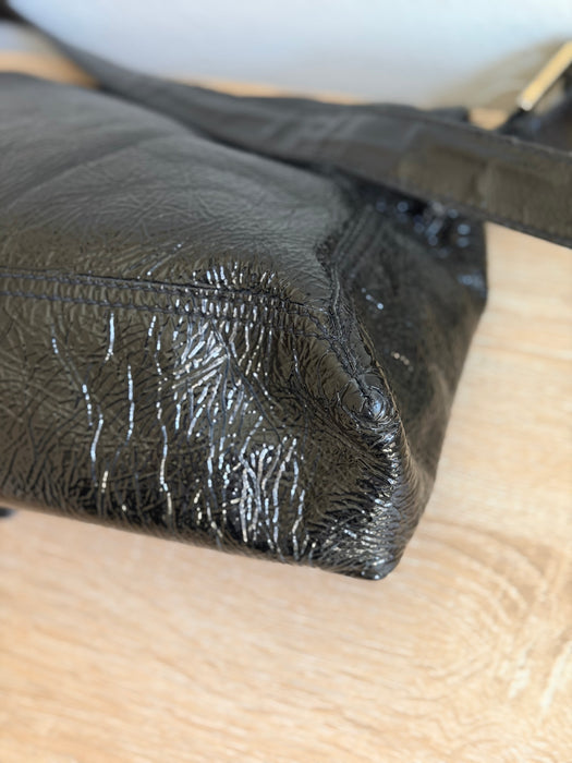 Fendi Maxi Patent Baguette