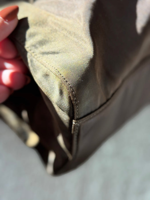 Prada Tesutto Brown GHW Tote