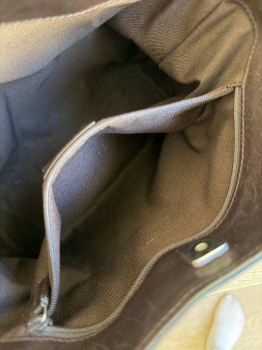 Gucci Choclate Brown GG Shoulder