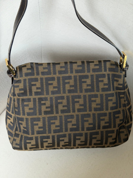Fendi Zucca Mama Baguette GHW