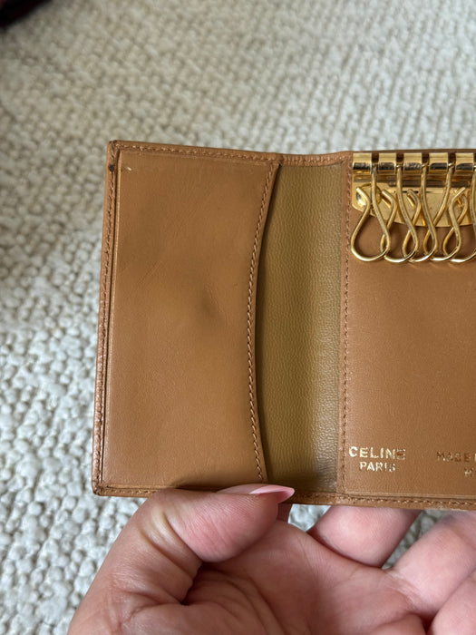 Celine Triomphe Key Pouch