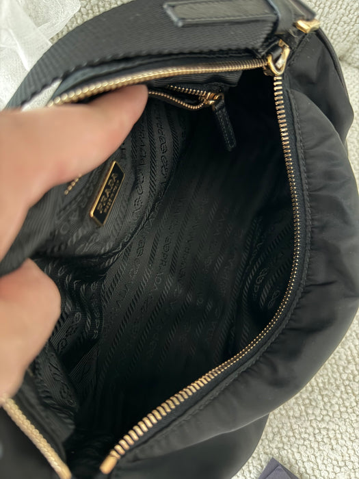 Prada Tessuto Barrel Shoulder GHW