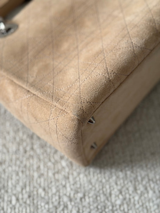Lady Dior small suede