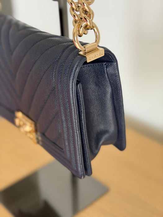 Chanel Caviar Boy Old Medium