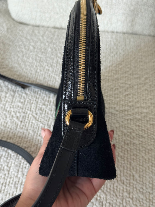 Gucci Web Dome Crossbody