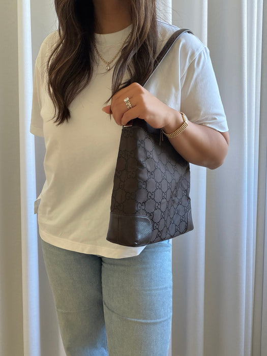 Gucci Choclate Brown GG Shoulder
