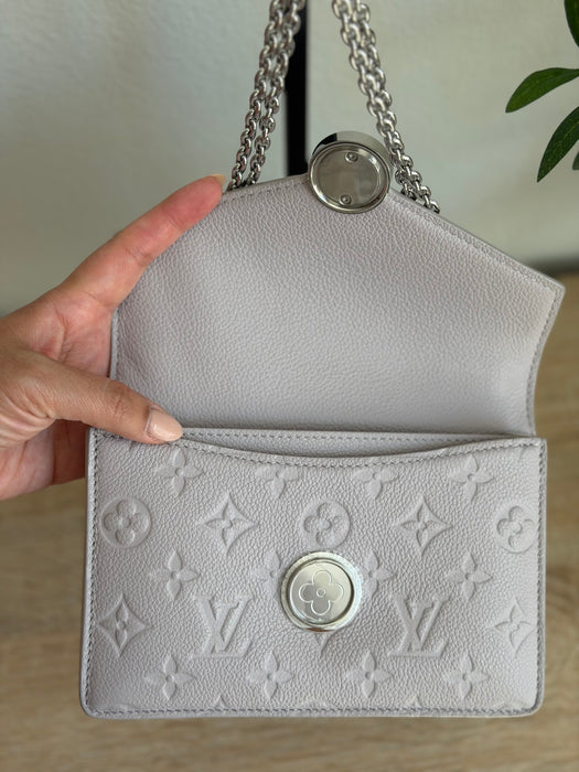 Louis Vuitton Rosy Wallet on Chain in Brume