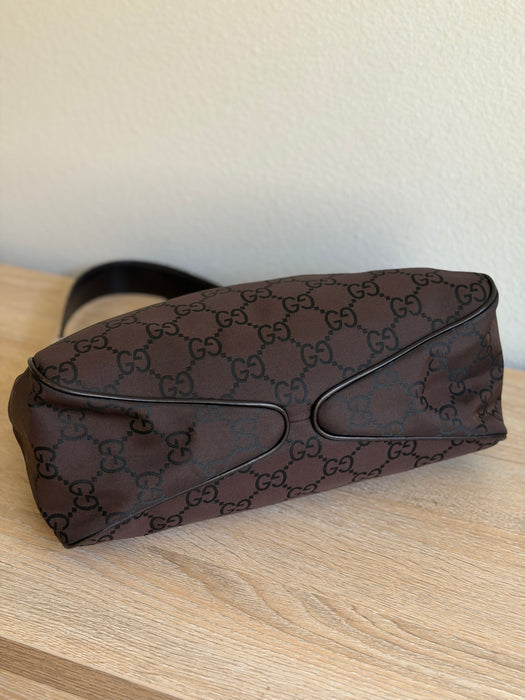 Gucci Tom Ford GG Nylon Leather Shoulder