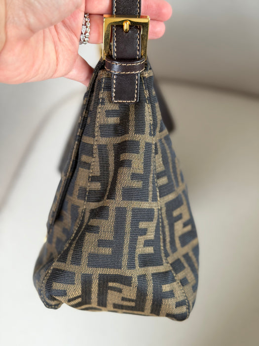 Fendi Zucca Mama Baguette GHW