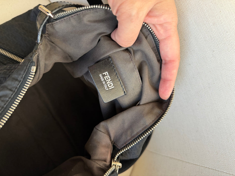Fendi Zucchino Mama Baguette Nylon