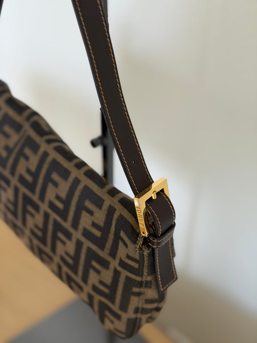 Fendi Zucca Baguette GHW