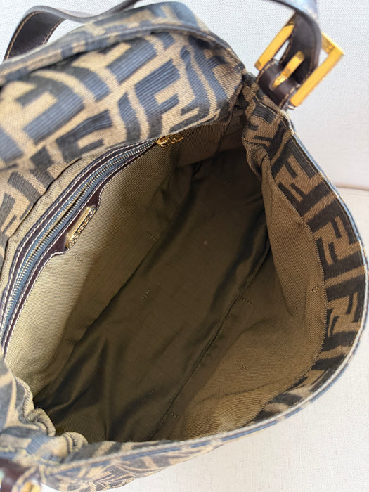 Fendi Zucca Mama Baguette GHW