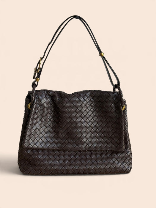 Bottega veneta intrecciato Brown Shoulder Bag