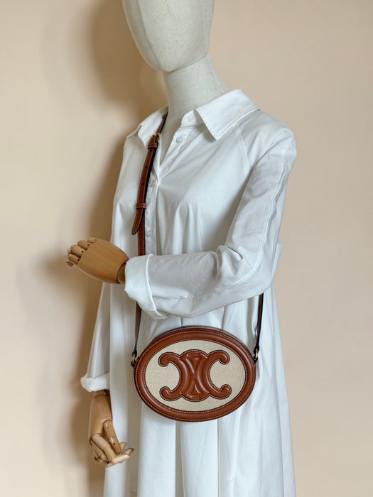 Celine Oval Triomphe Crossbody