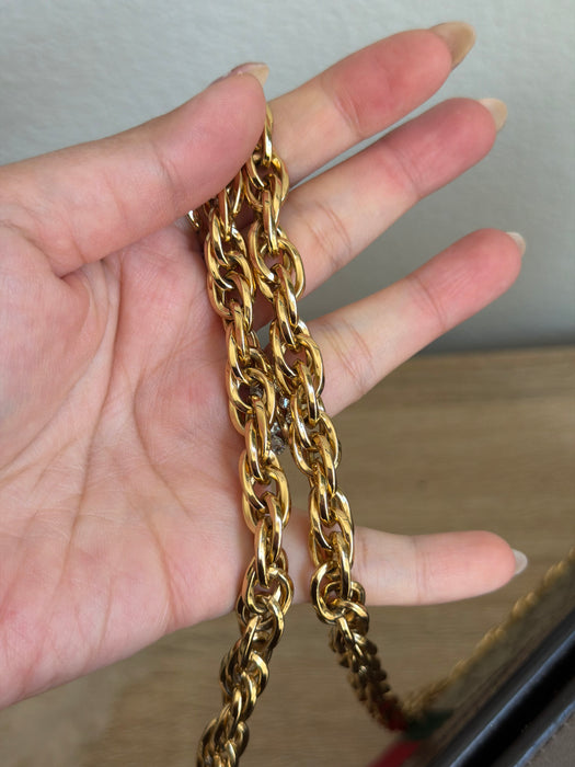 Gucci GG Renew Supreme Clutch Chain Shoulder