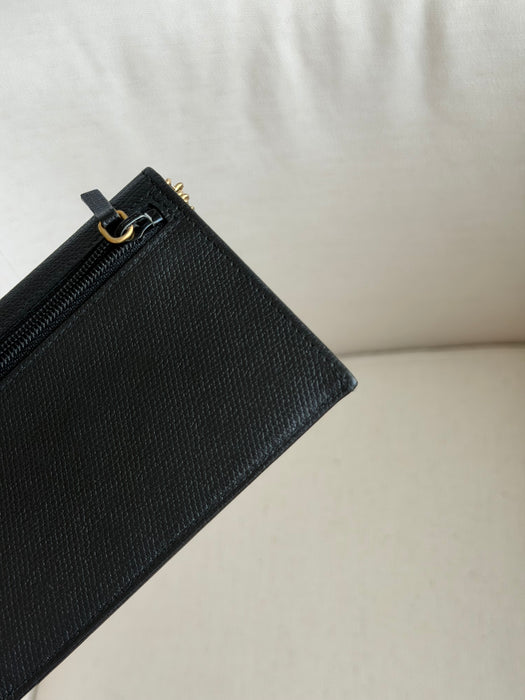 Chanel Coco Button Card Wallet Key Pouch