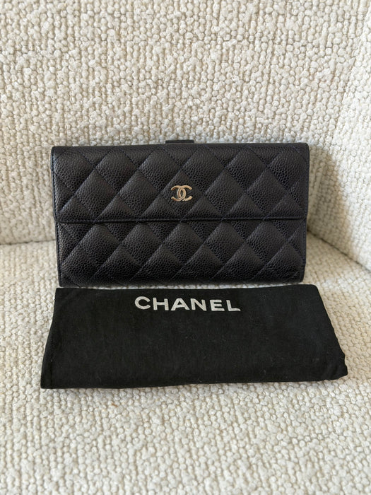 Chanel Timeless Caviar Wallet